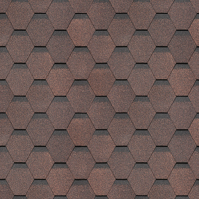 Гибкая черепица Dоcke PIE Standard коллекция СОТА Коричневый 3,0м2/уп фото Центр Металлокровли