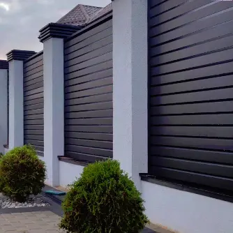 Ламели для горизонтальных заборов